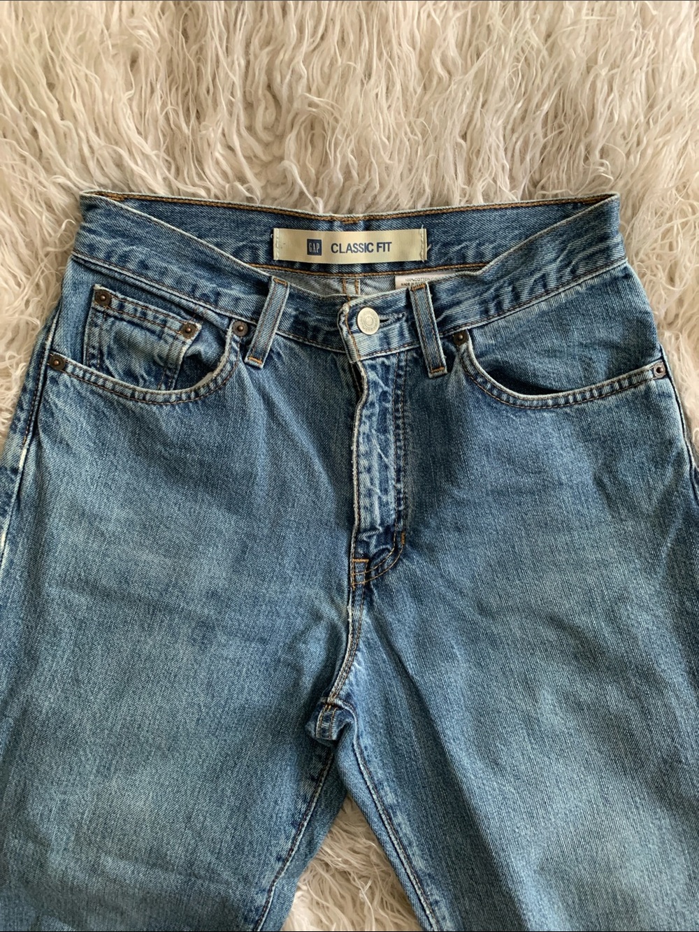Vintage Gap straight leg high waisted jeans